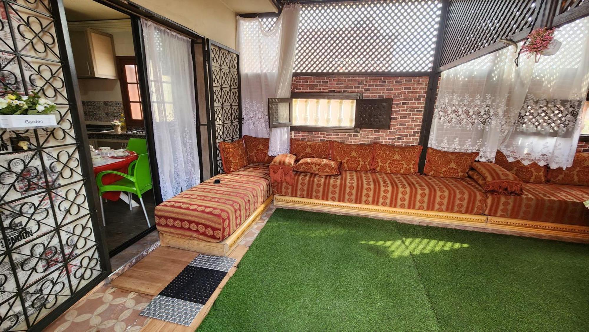 Appartement Riad 5Min A Pied De L'Aeroport 마라케시 외부 사진